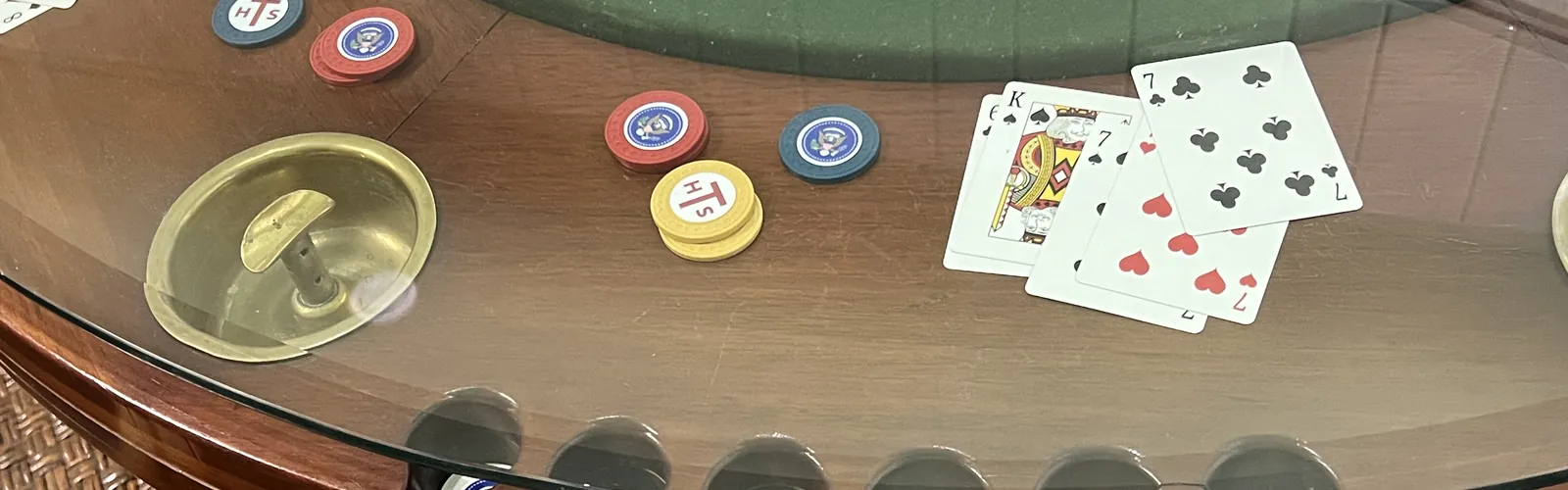 Harry S. Truman Little White House poker table