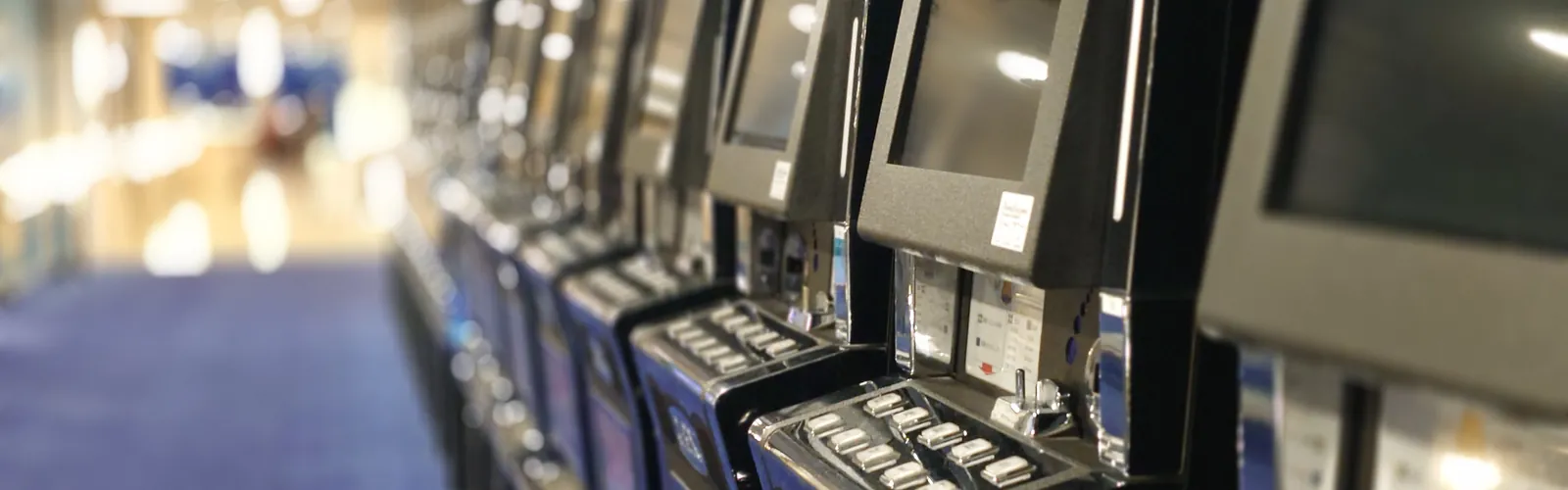 Slot machines aboard MS Skåne